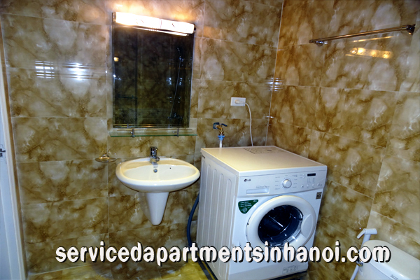 New and bright two bedroom apartment for rent in Van Cao str, Ba Dinh 11