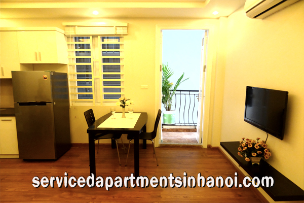 New and bright two bedroom apartment for rent in Van Cao str, Ba Dinh 3