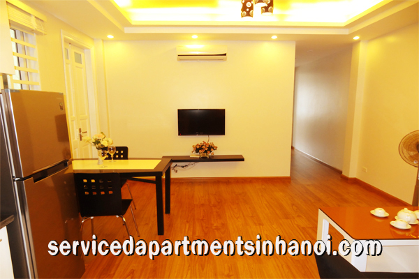 New and bright two bedroom apartment for rent in Van Cao str, Ba Dinh 4