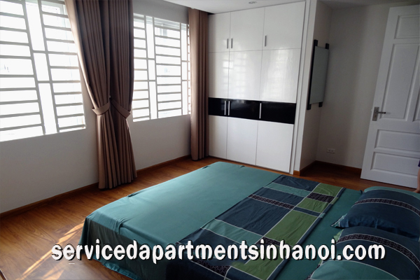 New and bright two bedroom apartment for rent in Van Cao str, Ba Dinh 6