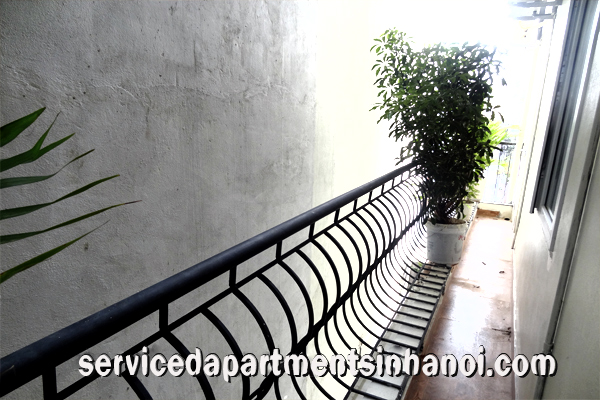 New and bright two bedroom apartment for rent in Van Cao str, Ba Dinh 9
