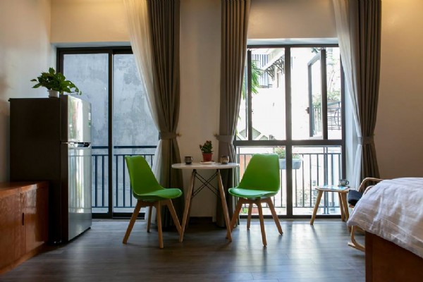 New and Cozy Studio Property Rental in Tu Hoa street, Tay Ho 9