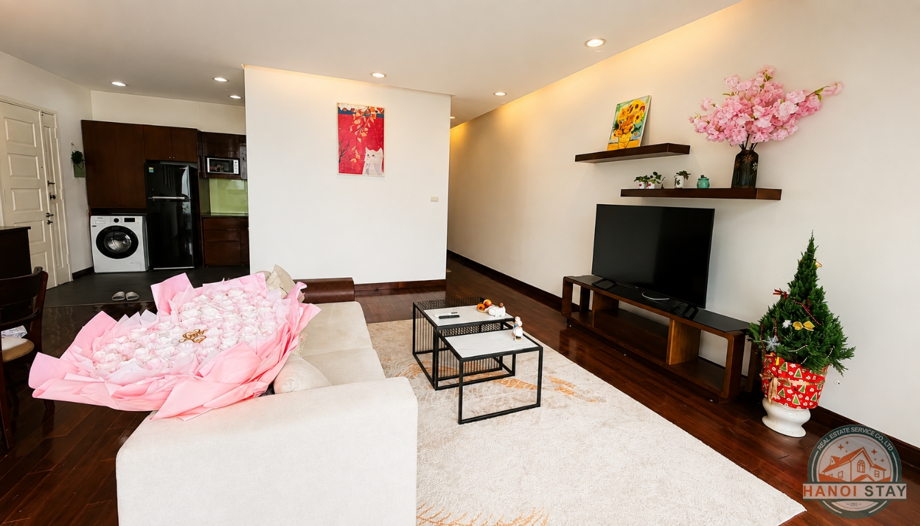New Lake View 2-Bedroom Apartment for Rent in Quang Khanh, Tay Ho – Favourable Price 3