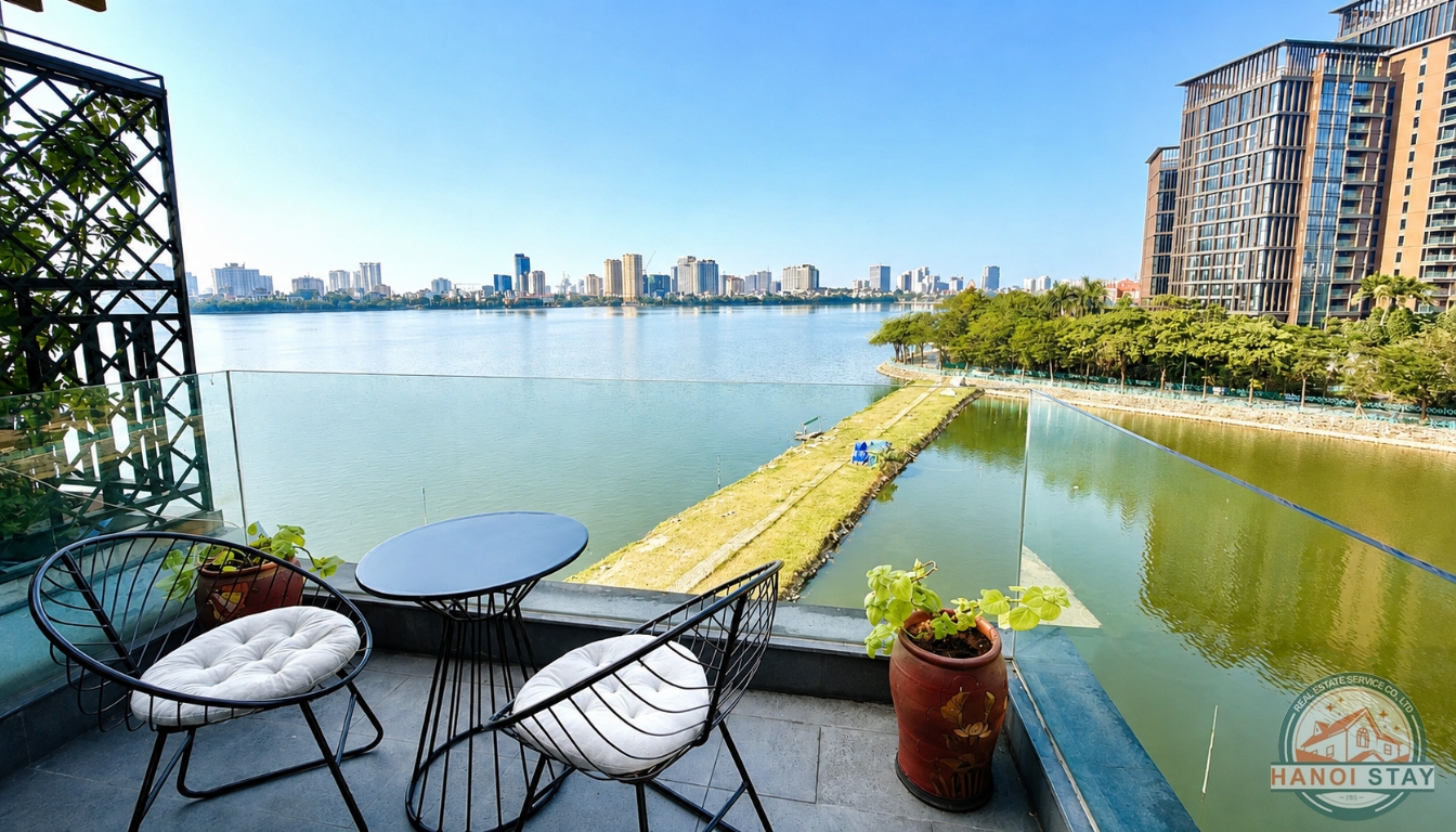 New Lake View 2-Bedroom Apartment for Rent in Quang Khanh, Tay Ho – Favourable Price 4