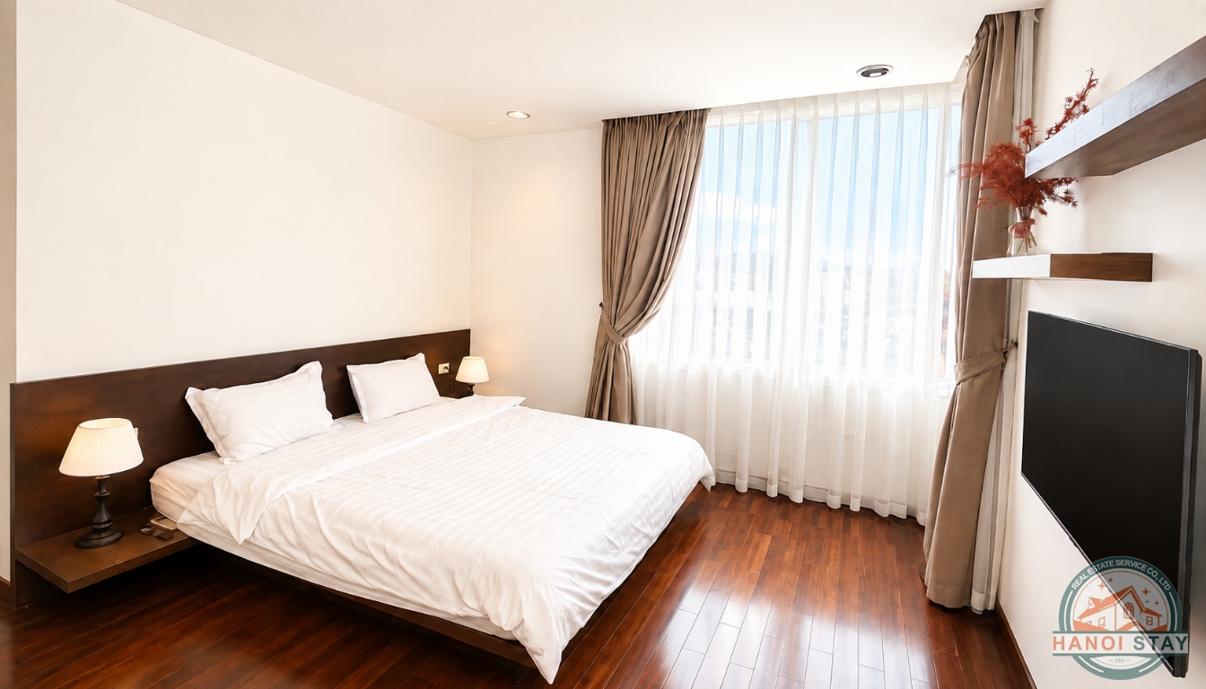 New Lake View 2-Bedroom Apartment for Rent in Quang Khanh, Tay Ho – Favourable Price 5