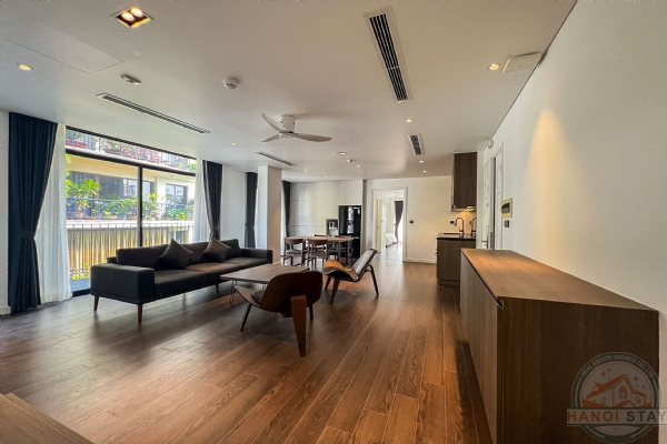 New Modern 02 BR Apartment for rent in Truc Bach Area, Ba Dinh 3
