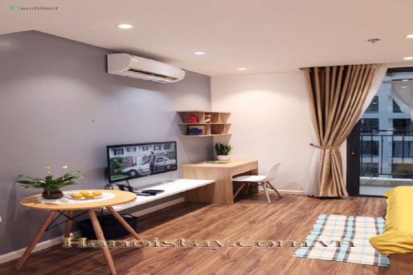 *New & Modern Studio Apartment For Rent in Vinhomes Green Bay Me Tri* 13