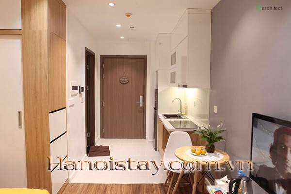 *New & Modern Studio Apartment For Rent in Vinhomes Green Bay Me Tri* 17