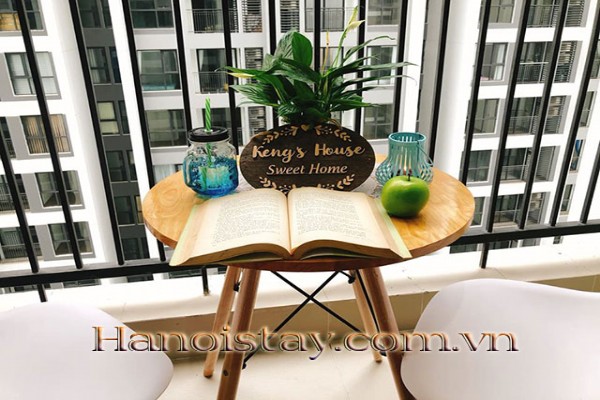 *New & Modern Studio Apartment For Rent in Vinhomes Green Bay Me Tri* 19