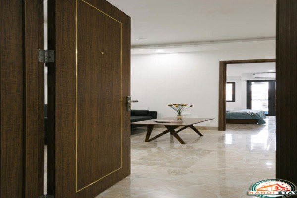 *New & Modern Two Bedroom ApartmentFor Rent near Hoang Cau Lake, Dong Da* 9