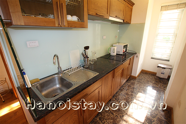 New rental serviced apartment for rent in Truc Bach 3