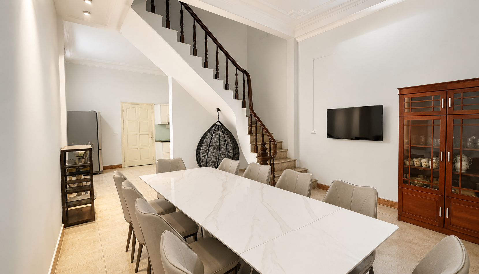 Newly Renovated 03 BR House for rent in Kim Ma Area, Ba Dinh