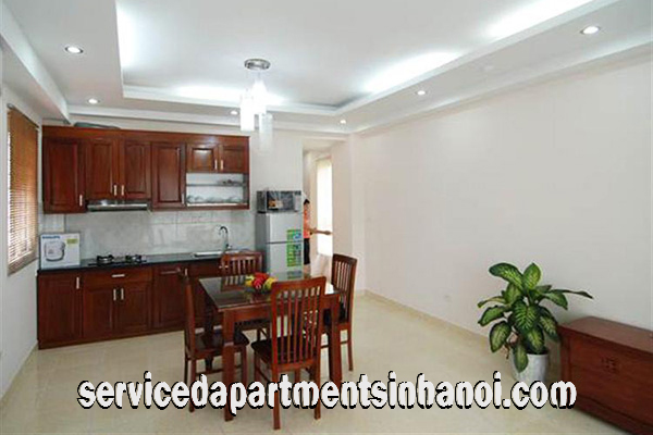 Newly renovated apartment in Truc Bach area for rent 1