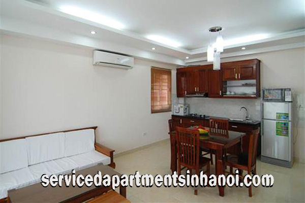 Newly renovated apartment in Truc Bach area for rent 5