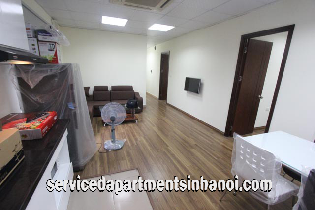Newly Renovated Modern Two Bedroom Apartment Rental in Dai Co Viet str, Hai Ba Trung 2