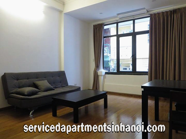 Newly Renovated One Bedroom Apartment for rent in Van Cao str, Ba Dinh 2