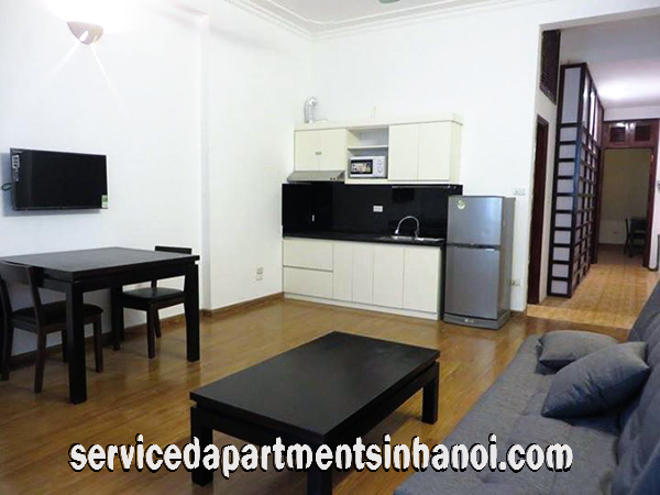 Newly Renovated One Bedroom Apartment for rent in Van Cao str, Ba Dinh 3