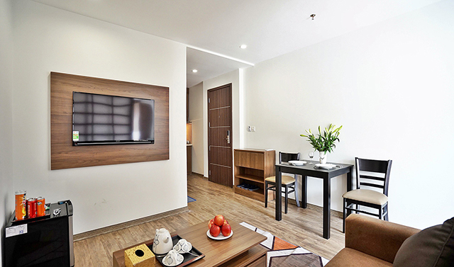 Newly Renovated One Bedroom Apartment in Kim Ma street, Ba Dinh, Close to Lotte Center 2