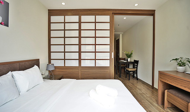 Newly Renovated One Bedroom Apartment in Kim Ma street, Ba Dinh, Close to Lotte Center 9