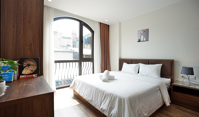 Newly Renovated One Bedroom Apartment in Kim Ma street, Ba Dinh, Close to Lotte Center 17