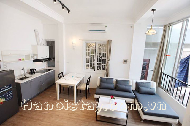 Newly Renovated One Bedroom Apartment Rental in Dang Thai Mai street, Tay Ho 2