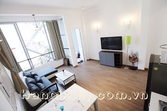 Newly Renovated One Bedroom Apartment Rental in Dang Thai Mai street, Tay Ho 3