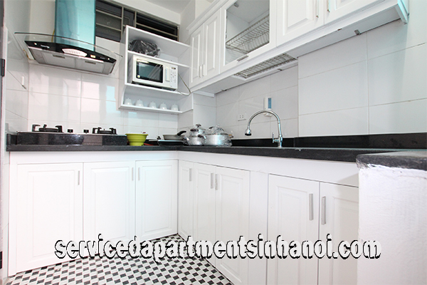 Newly Renovated One Bedroom Apartment Rental in Hoang Quoc Viet street, Cau Giay 4