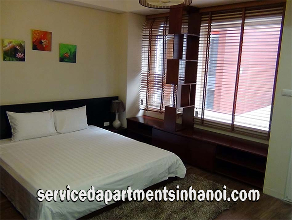 Newly Renovated One Bedroom Apartment Rental in Kim Ma street, Ba Dinh 4