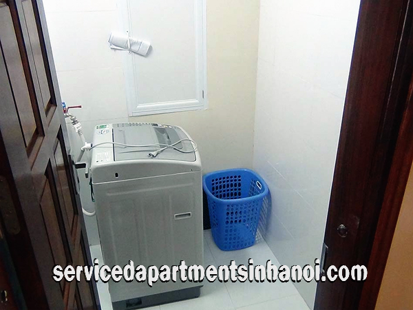 Newly Renovated One Bedroom Apartment Rental in Kim Ma street, Ba Dinh 6
