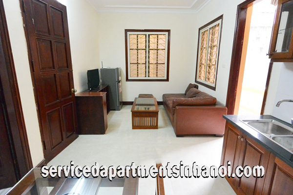 Newly Renovated One Bedroom Apartment Rental in Ngoc Ha street, Ba Dinh 2