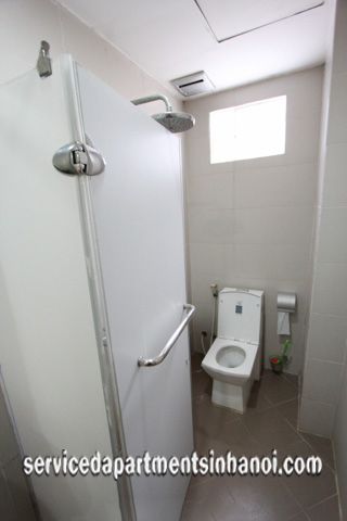 Newly Renovated One Bedroom Apartment Rental in Van Cao street, Ba Dinh, Cheap Price 10