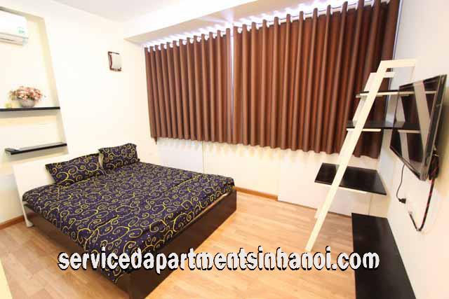 Newly Renovated One Bedroom Apartment Rental in Van Cao street, Ba Dinh, Cheap Price 7