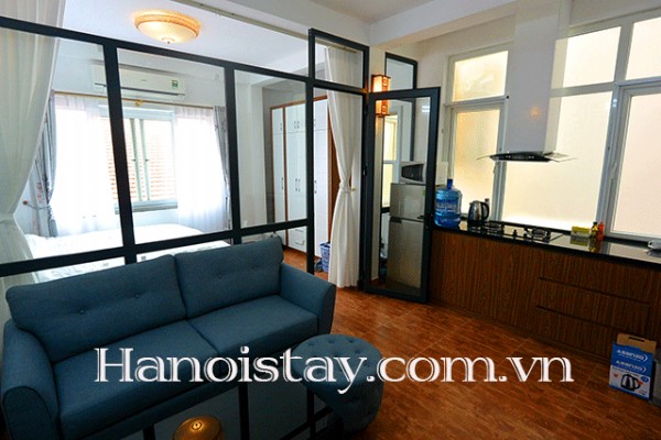 Newly Renovated One Bedroom Apartment Rental near Xuan Dieu street, Tay Ho 2