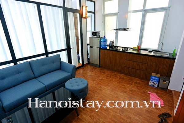 Newly Renovated One Bedroom Apartment Rental near Xuan Dieu street, Tay Ho 3