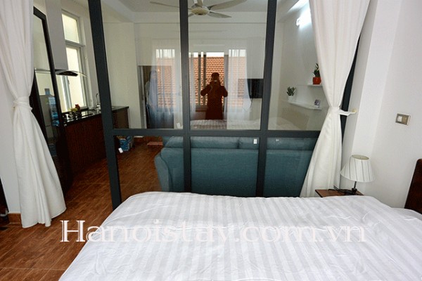 Newly Renovated One Bedroom Apartment Rental near Xuan Dieu street, Tay Ho 9