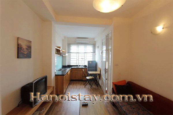 Newly Renovated One Bedroom Apartment Rental Tran Phu street, Ba Dinh 2