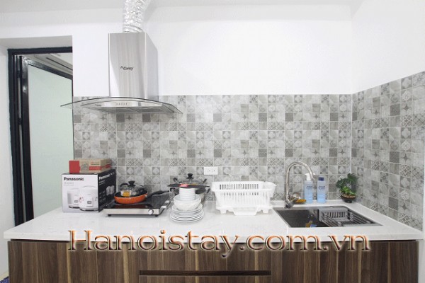 Newly Renovated One Bedroom Property Rental in Ngoc Khanh street, Ba Dinh 6