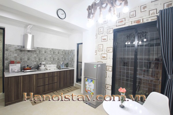 Newly Renovated One Bedroom Property Rental in Ngoc Khanh street, Ba Dinh 7
