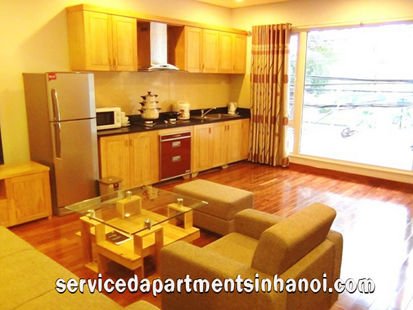 Newly renovated serviced apartment Building in Dong Da Dist, One & Two Bedroom 4
