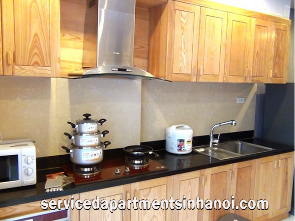 Newly renovated serviced apartment Building in Dong Da Dist, One & Two Bedroom 6
