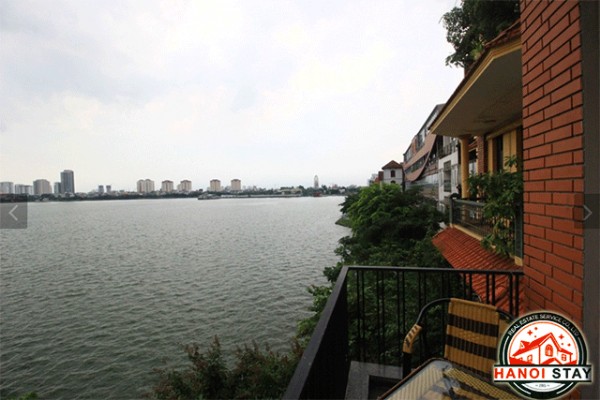 Newly renovated serviced apartment for rent in To Ngoc Van, Lake view, two beds 8