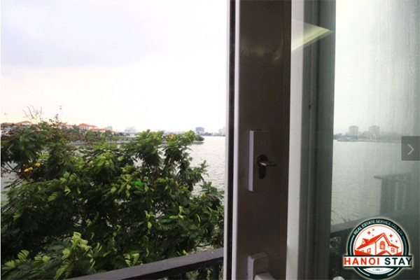 Newly renovated serviced apartment for rent in To Ngoc Van, Lake view, two beds 9