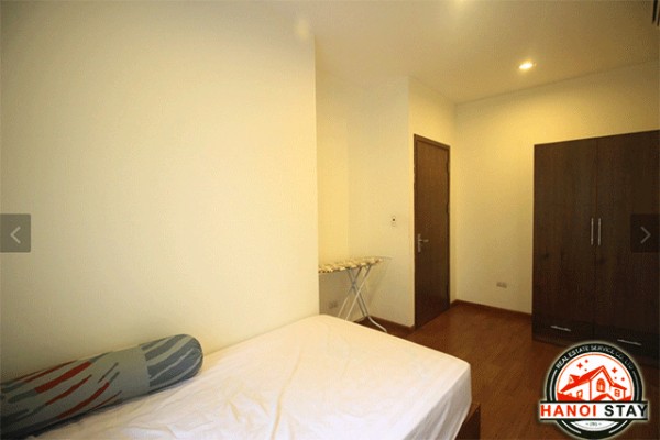 Newly renovated serviced apartment for rent in To Ngoc Van, Lake view, two beds 14