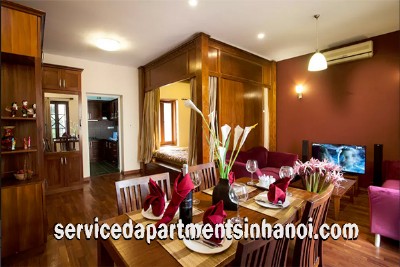 Newly Renovated Serviced Apartment Rental in Hang Dao str, Hoan Kiem