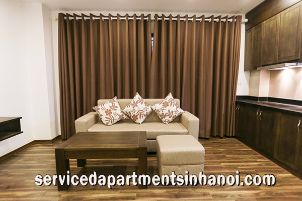 Newly Renovated Serviced apartment Rental in Tran Quoc Hoan Str, Cau Giay 1