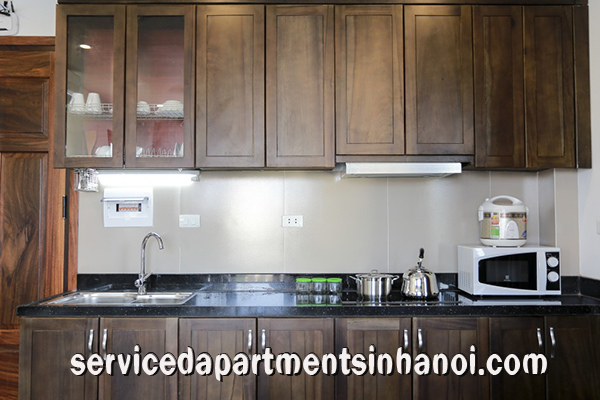 Newly Renovated Serviced apartment Rental in Tran Quoc Hoan Str, Cau Giay 13