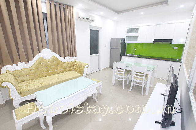 Newly Renovated Two bedroom Apartment Rental in Ton Duc Thang street, Dong Da 1
