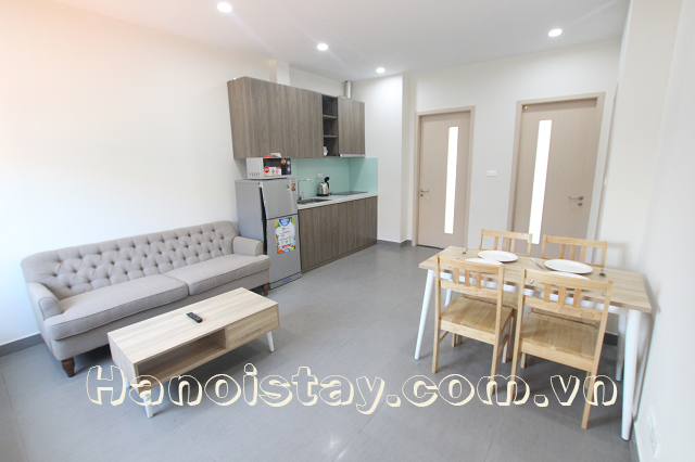 Newly Renovated Two Bedroom Apartment Rental in Van Cao street, Ba Dinh 1
