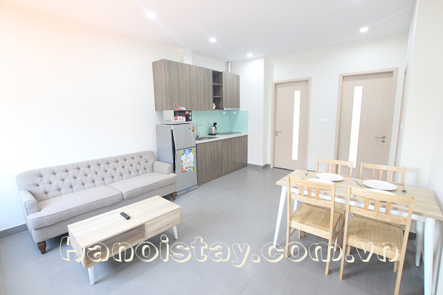 Newly Renovated Two Bedroom Apartment Rental in Van Cao street, Ba Dinh 3