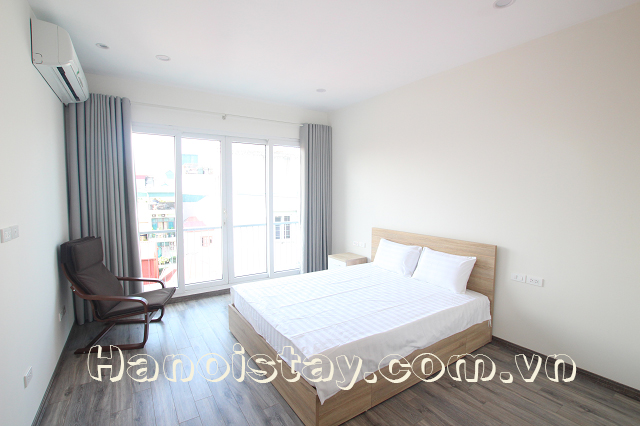 Newly Renovated Two Bedroom Apartment Rental in Van Cao street, Ba Dinh 4